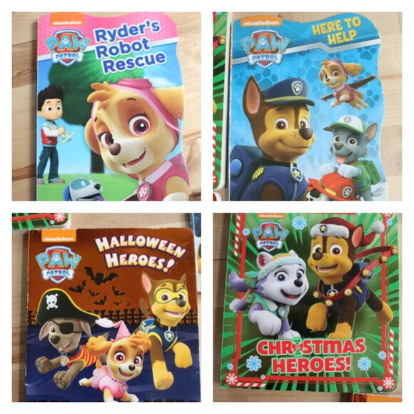 Set of 4 Paw Patrol Children's Board Books - Picture 2 of 2